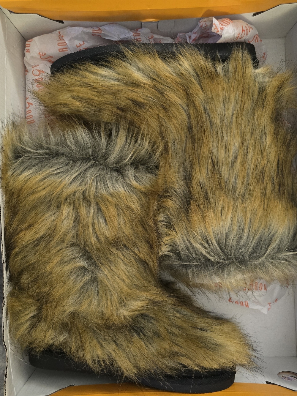 Faux Fur Boots